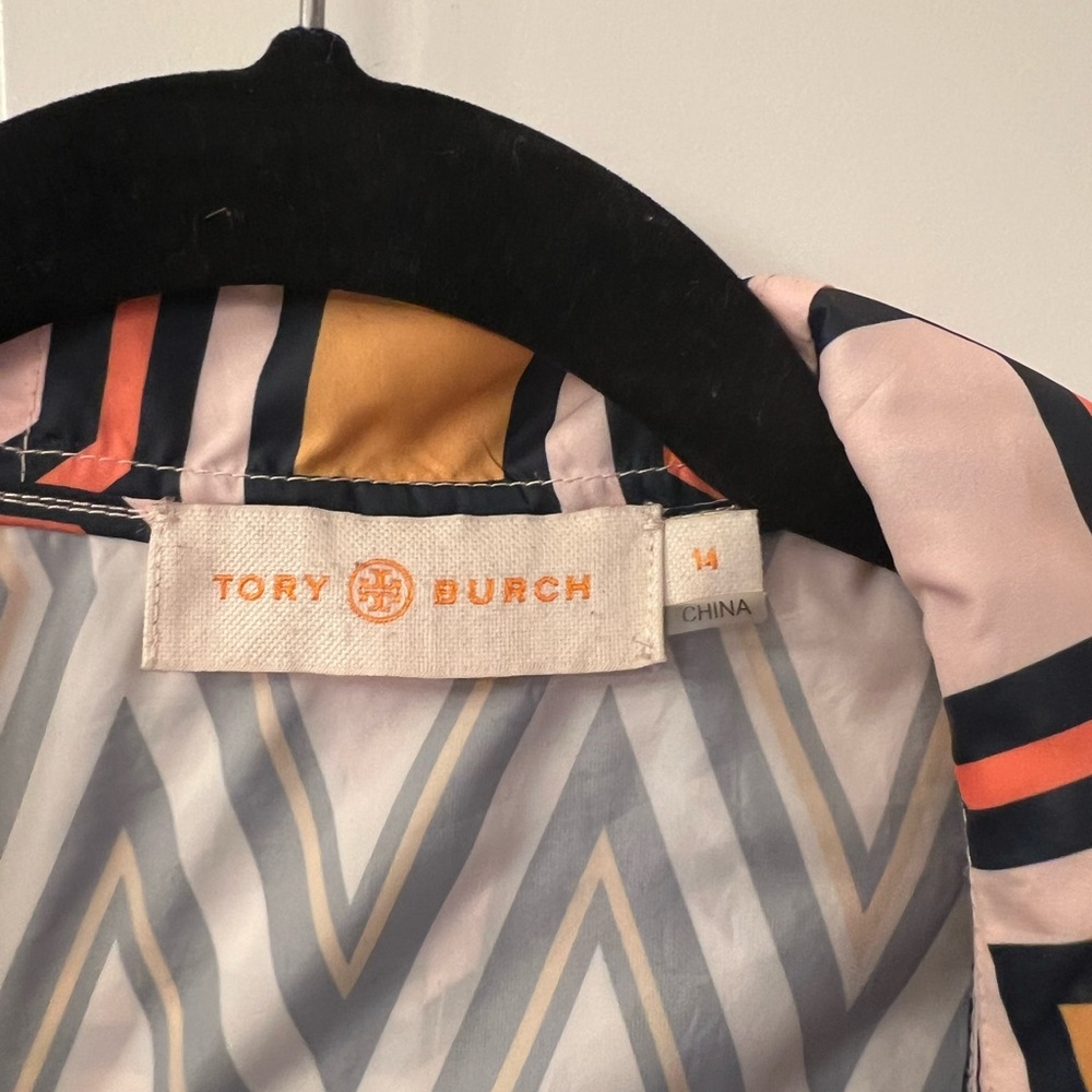 Original Tory burch rain jacket great condition looks like new